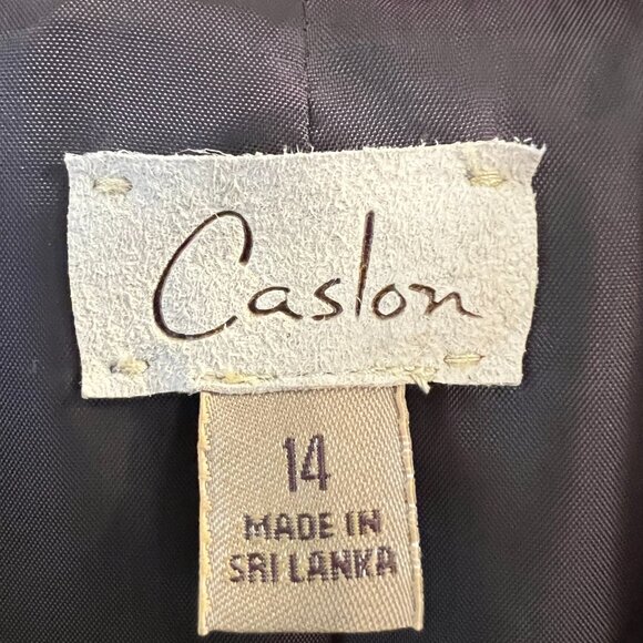 Caslon Brown Pinstripe Pant Suit – Jacket 14 / Pants 16 - Picture 16 of 16